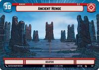 Ancient Henge // Mandalorian (Hyperspace) - Star Wars: Unlimited Ashes of the Empire trading card
