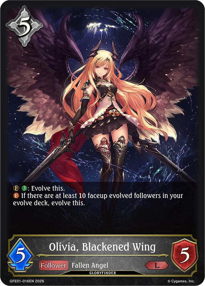 Olivia, Blackened Wing