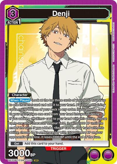 Denji (008) Union Arena Card