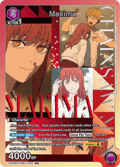 Makima (022) (R*) card