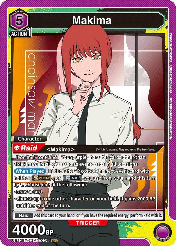 Makima (024) - UE22BT: CHAINSAW MAN - Union Arena - TCGplayer.com
