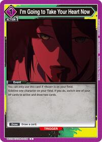 I'm Going to Take Your Heart Now (UE22BT/CSM-1-038) card