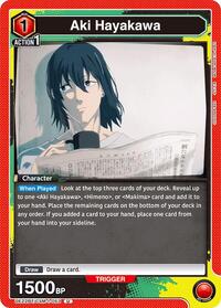 Aki Hayakawa (053) (UE22BT/CSM-1-053) card