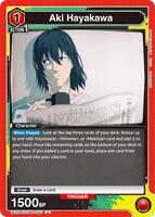Aki Hayakawa (053) - UE22BT: CHAINSAW MAN - Union Arena