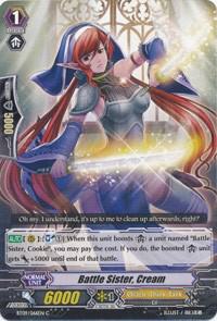 Battle Sister, Cream