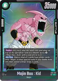 Majin Buu : Kid - ST01-037 - Dragon Ball Super: Fusion World Story Booster 01 trading card