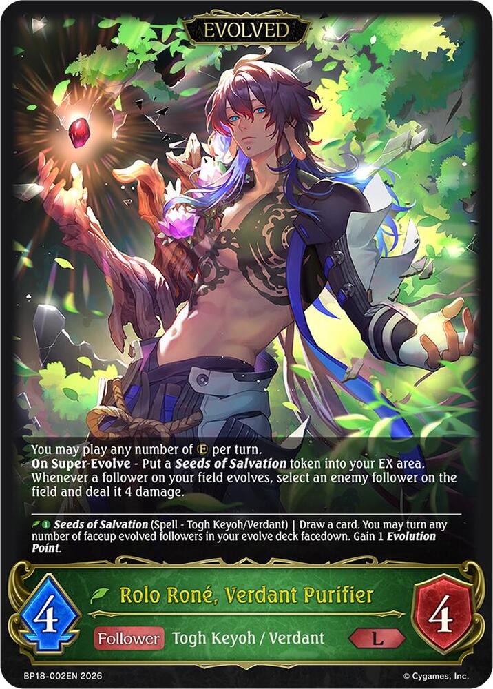 Rolo Rone, Verdant Purifier (Evolved)