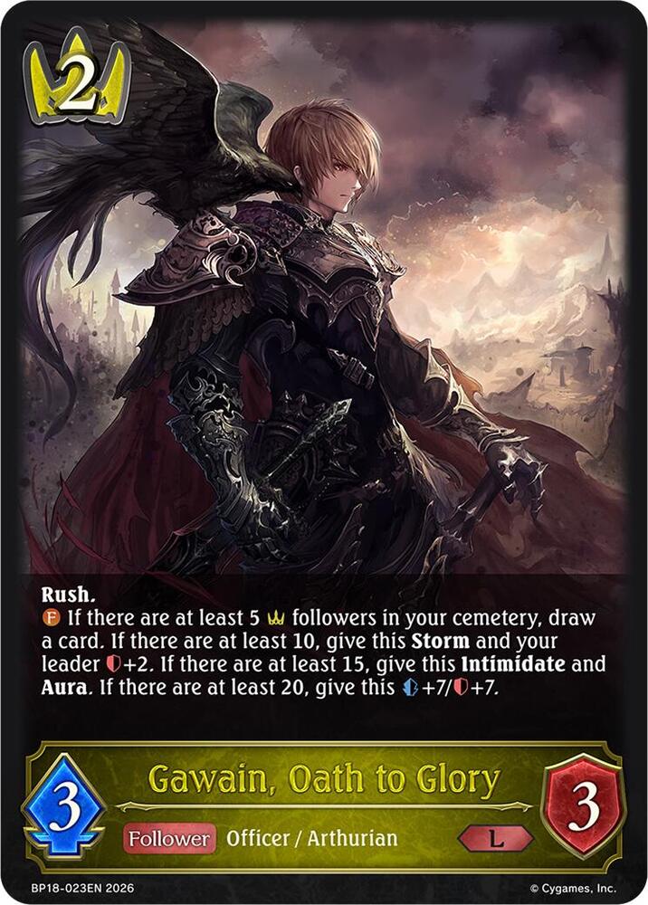 Gawain, Oath to Glory