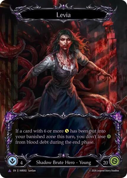 その他 Levia, Redeemed Levia (Marvel) - Usurp the Shadow Throne - Flesh and Blood TCG