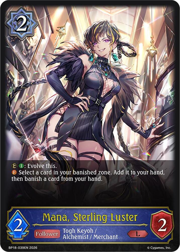 Mana, Sterling Luster