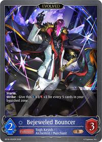 Bejeweled Bouncer (Evolved) - Shadowverse: Evolve BP18: Neometropolis trading card