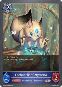 Carbuncle of Mysteria - Shadowverse: Evolve BP18: Neometropolis trading card
