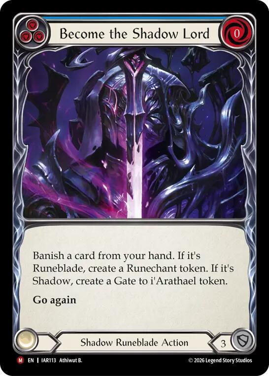 Become the Shadow Lord (Blue)