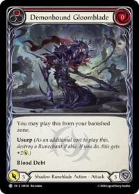 Demonbound Gloomblade (Red)