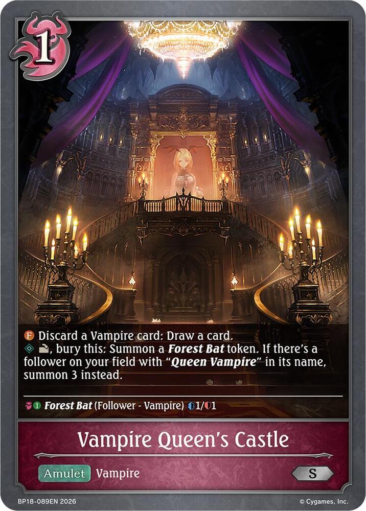 Vampire Queen's Castle - BP18: Neometropolis - Shadowverse: Evolve