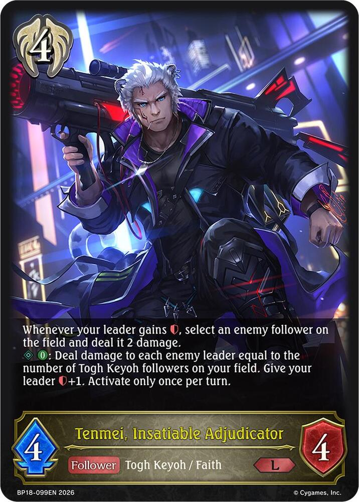 Tenmei, Insatiable Adjudicator