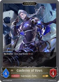 Conferrer of Vows (Evolved) - Shadowverse: Evolve BP18: Neometropolis trading card