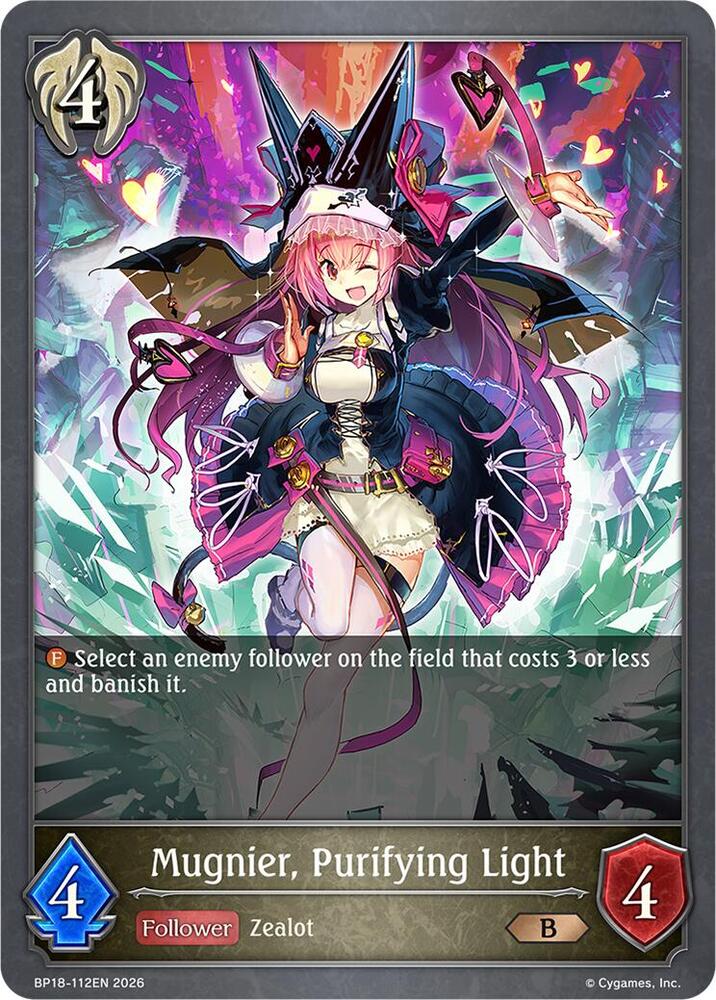 Mugnier, Purifying Light - BP18: Neometropolis - Shadowverse