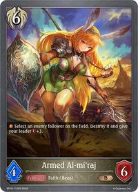 Armed Al-mi'raj - Shadowverse: Evolve BP18: Neometropolis trading card