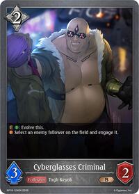 Cyberglasses Criminal - Shadowverse: Evolve BP18: Neometropolis trading card