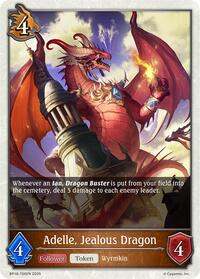 Adelle, Jealous Dragon - Shadowverse: Evolve BP18: Neometropolis trading card