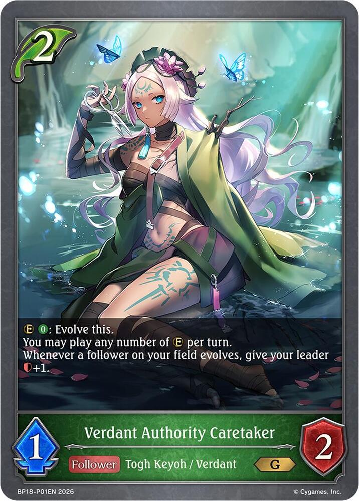 Verdant Authority Caretaker - P01EN (Foil)