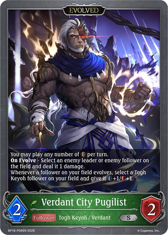 Verdant City Pugilist (Evolved) - P06EN (Foil)
