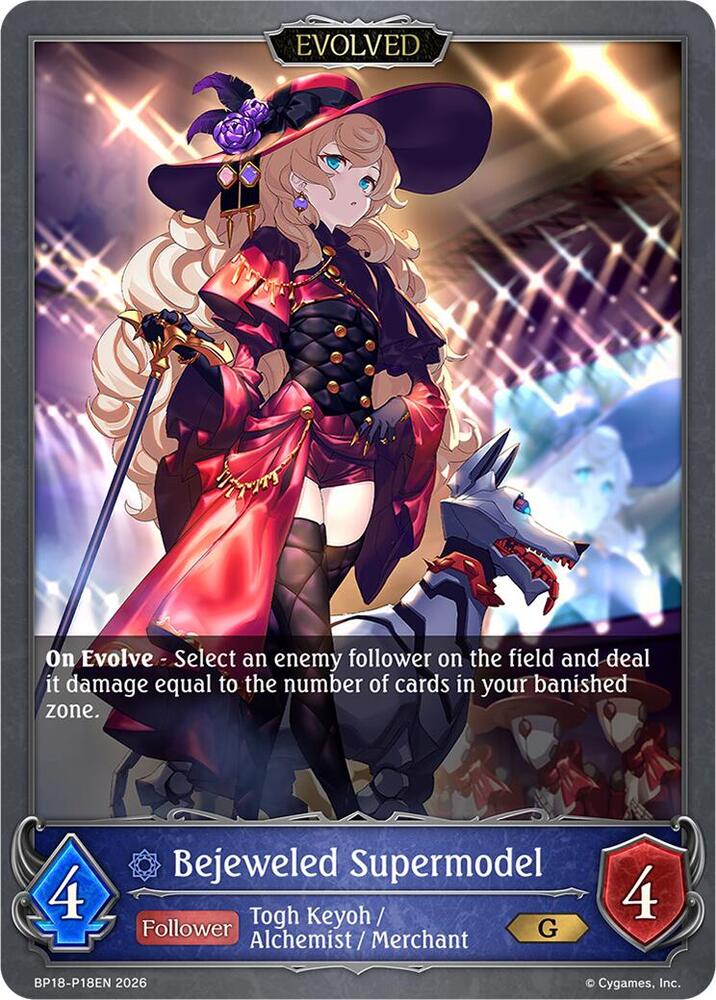 Bejeweled Supermodel (Evolved) - P18EN (Foil)