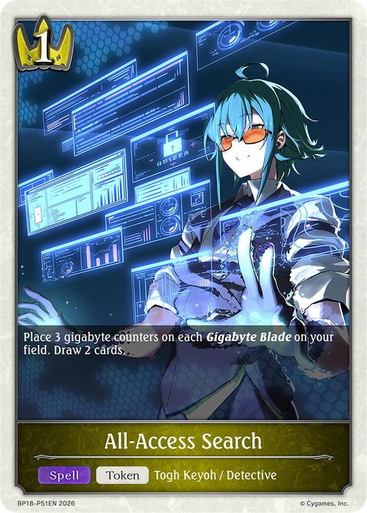 All-Access Search - P51EN (Foil) - BP18: Neometropolis