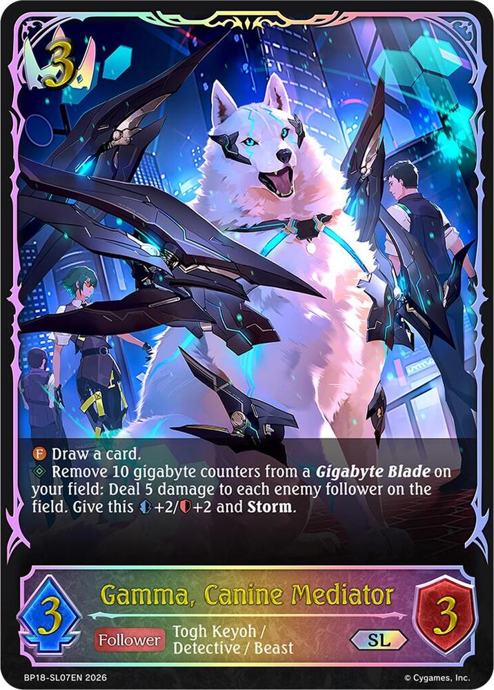 Gamma, Canine Mediator (SL)