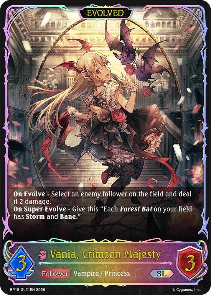 Vania, Crimson Majesty (Evolved) (SL)