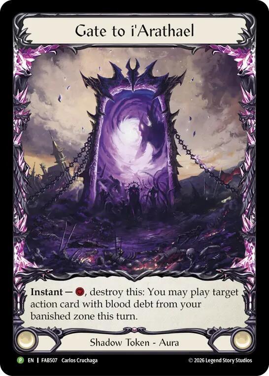Gate to i'Arathael - FAB507 FAB507/1230 (PR) — Flesh and Blood: Promo Cards