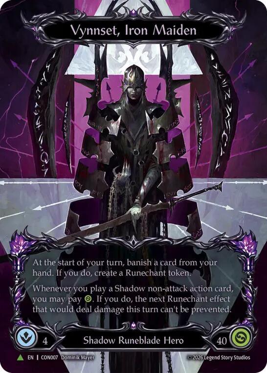 Vynnset, Iron Maiden (Marvel) - CON007 - Flesh and Blood: Promo