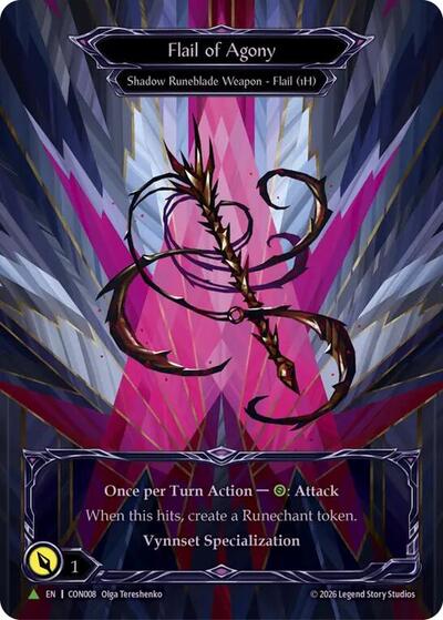 Flail of Agony (Marvel) - CON008 card