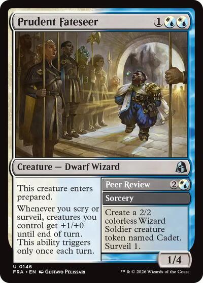 Prudent Fateseer from FRA #146, Magic: The Gathering card