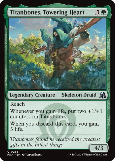 Titanbones, Towering Heart FRA 266 Magic card