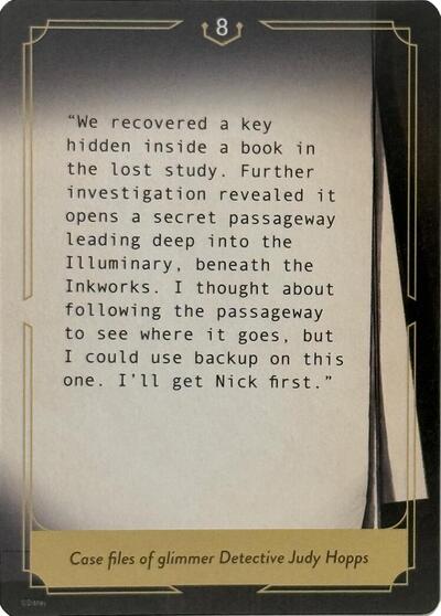 Whispers in the Well Case File Cards 8 of 18