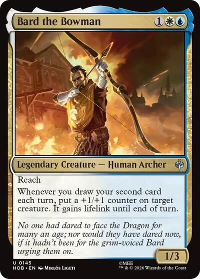 Bard the Bowman from HOB #145, Magic: The Gathering card