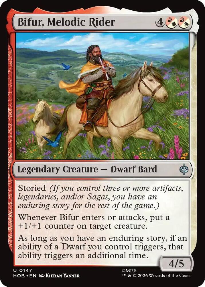 Bifur, Melodic Rider #147 — The Hobbit
