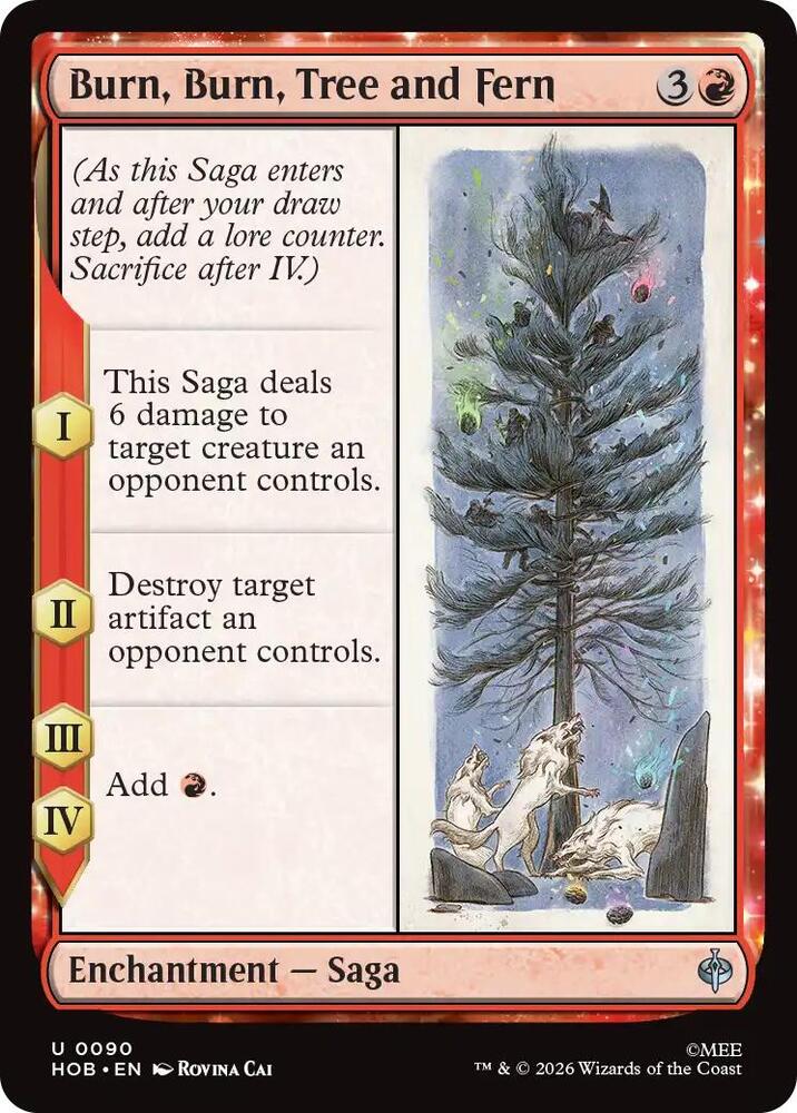 Burn, Burn, Tree and Fern #90 — The Hobbit