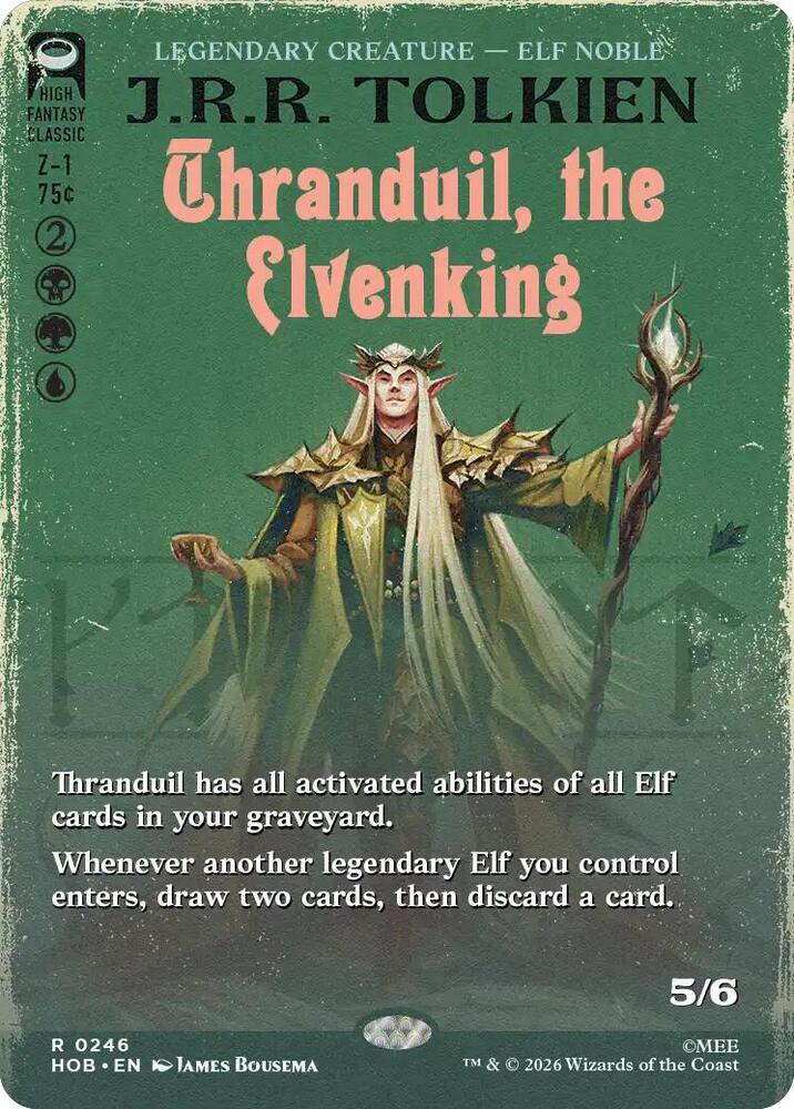 Thranduil, the Elvenking #246 — The Hobbit