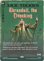 サージ foil MTG 山の王、ソーリン　ブックカバー 英語版 Thorin, Mountain-king (Borderless) - The Hobbit - Magic: The