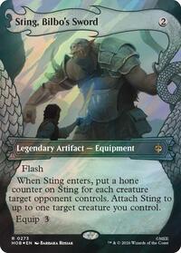 Sting, Bilbo's Sword (Showcase) (Surge Foil)
