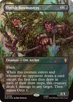 Orcish Bowmasters (Borderless) (Surge Foil) - The Hobbit: Eternal