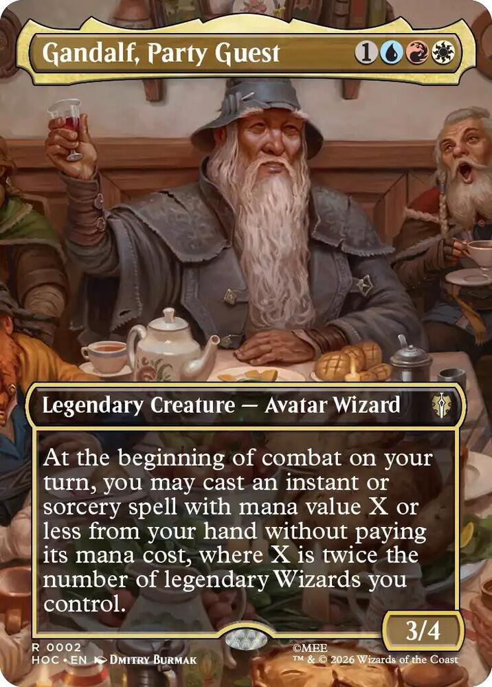 Gandalf, Party Guest #2 — The Hobbit Commander