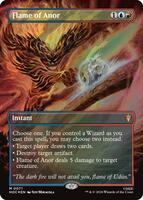 Flame of Anor (Borderless) (Surge Foil) - The Hobbit: Eternal