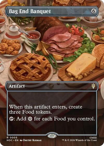 Bag End Banquet (Borderless)