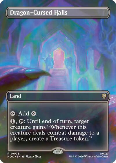 Dragon-Cursed Halls (Borderless)