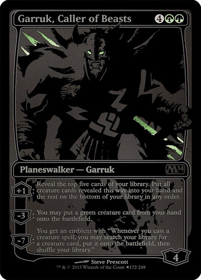Garruk Caller of Beasts SDCC 2013 Exclusive