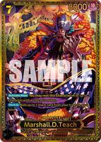 Marshall.D.Teach (ST27-005) (SP) - The World's Strongest Warriors